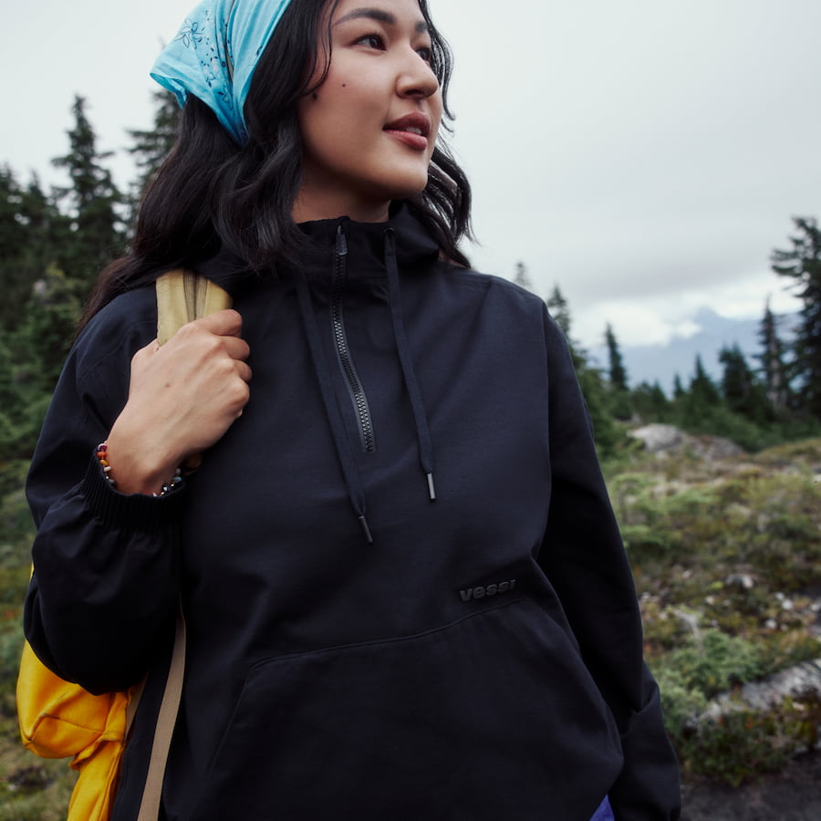 Women's Coastal Hoodie - Black