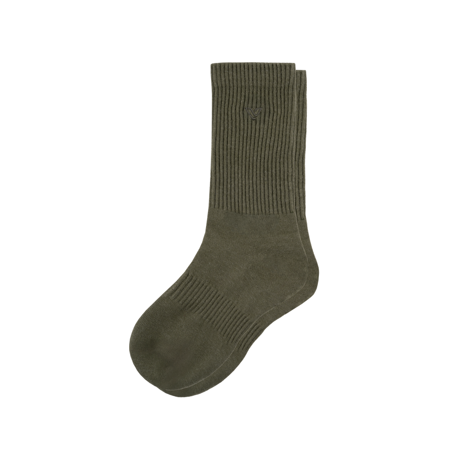 Lifestyle Crew Socks - Moss