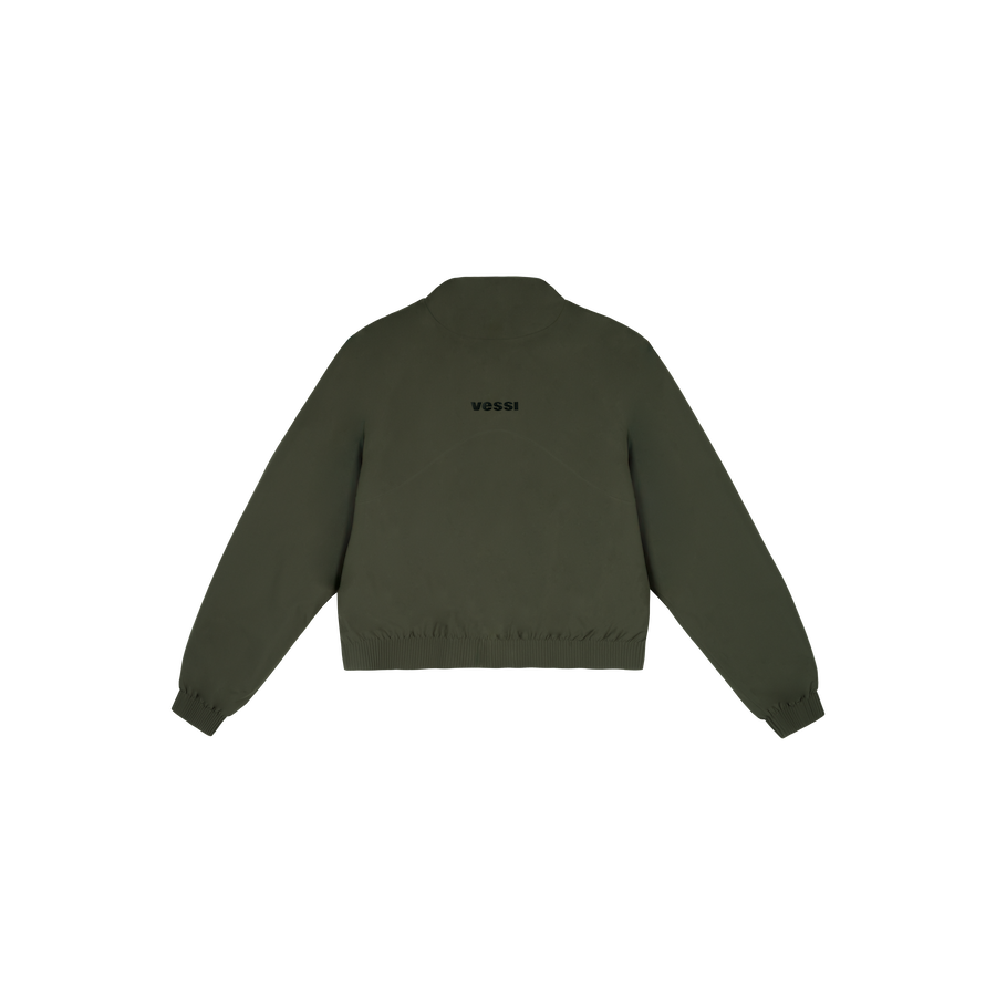 Women's Mist Bomber Jacket - Dark Moss