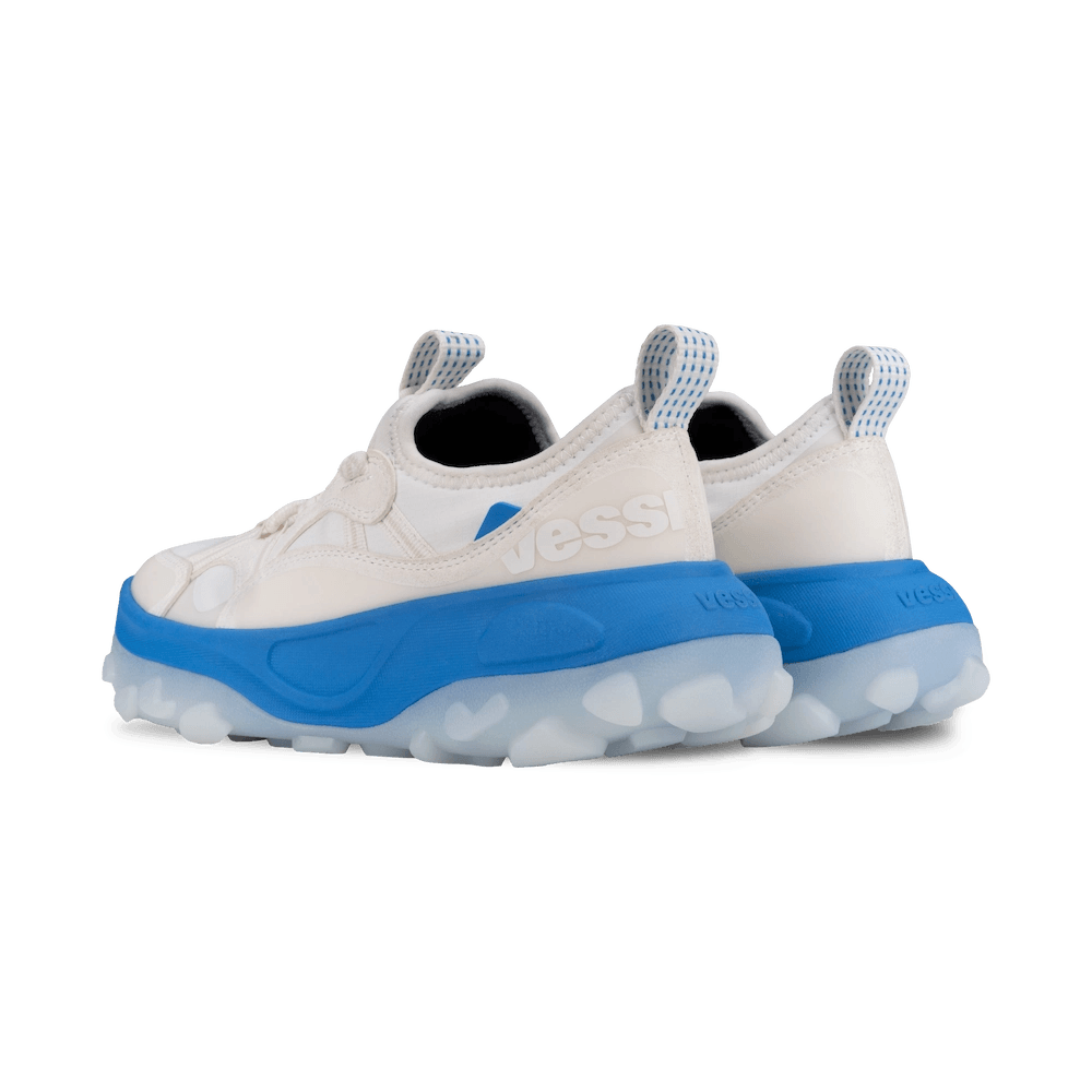 Men's Motu Sneaker - Off-White/Vessi Blue