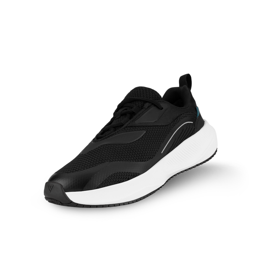Women's Tidal Sneaker - Black on White