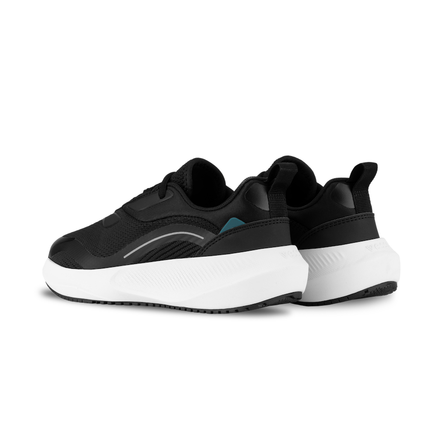 Men's Tidal Sneaker - Black on White