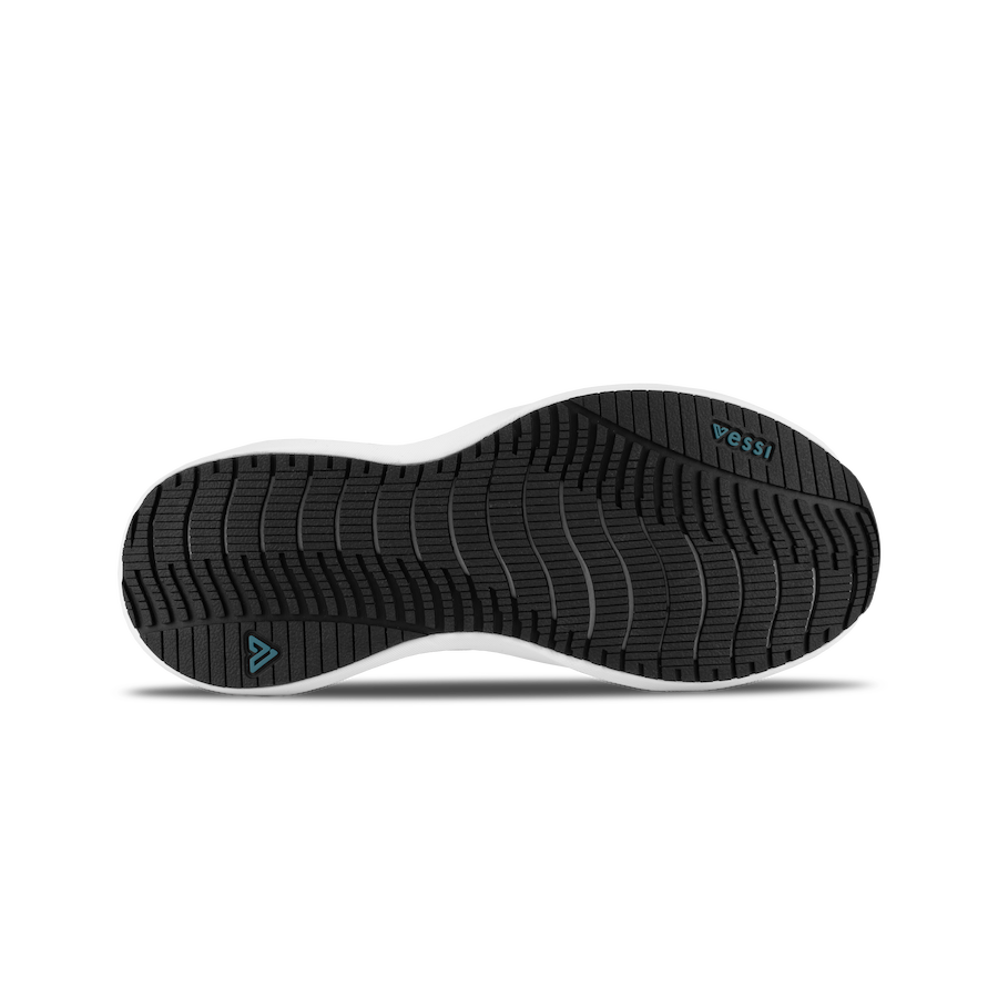 Men's Tidal Sneaker - Black on White