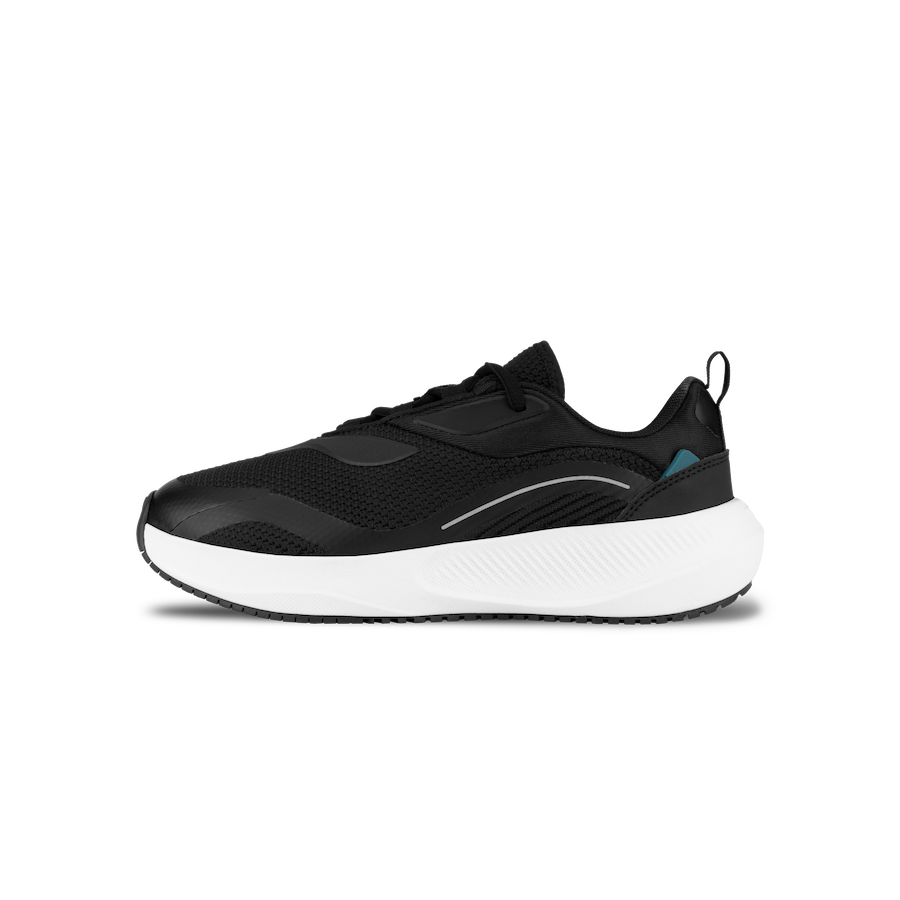 Men's Tidal Sneaker - Black on White