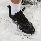 Women's Tidal Sneaker - Black on White